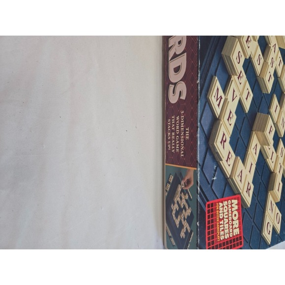 Milton Bradley 1997 UP WORDS 3-Dimensional Word Game COMPLETE! - Picture 3 of 10